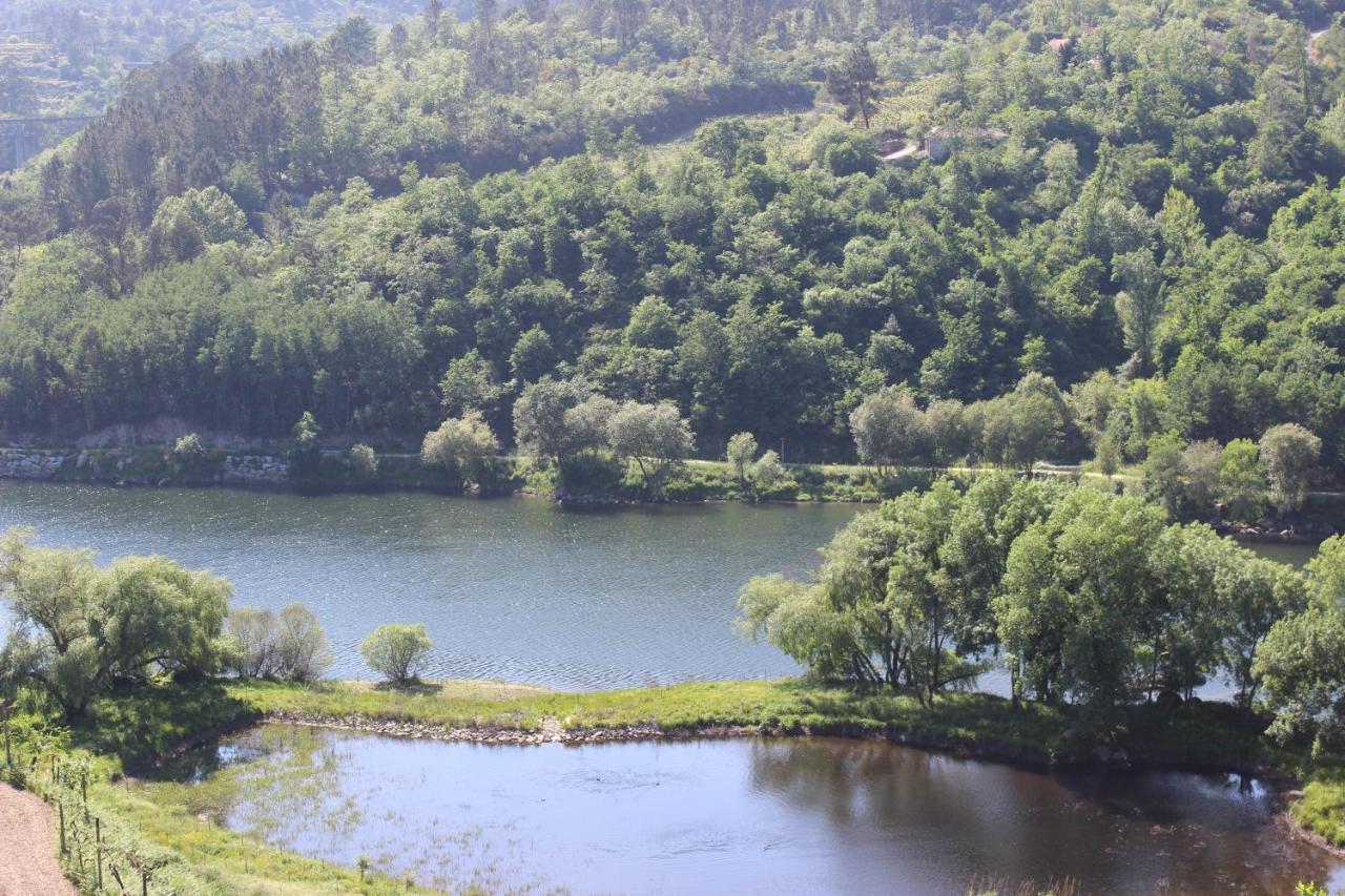 "Bouca Drigues" Casa Antiga De Pedra Com Piscina E Vista Rio Villa Amarante Exteriör bild