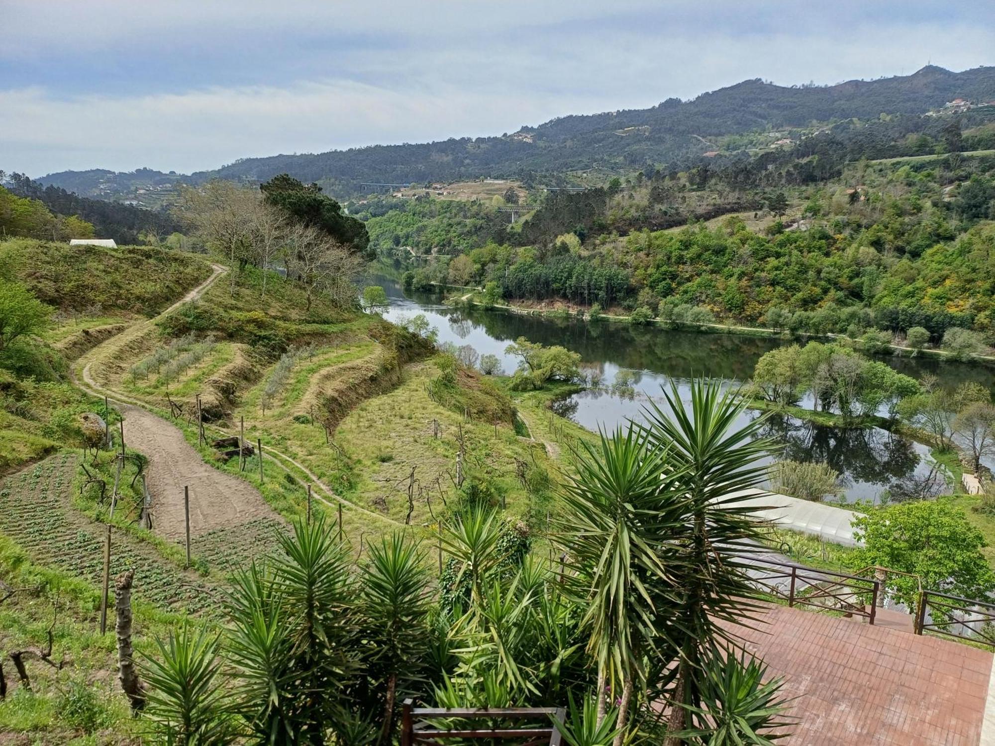 "Bouca Drigues" Casa Antiga De Pedra Com Piscina E Vista Rio Villa Amarante Exteriör bild